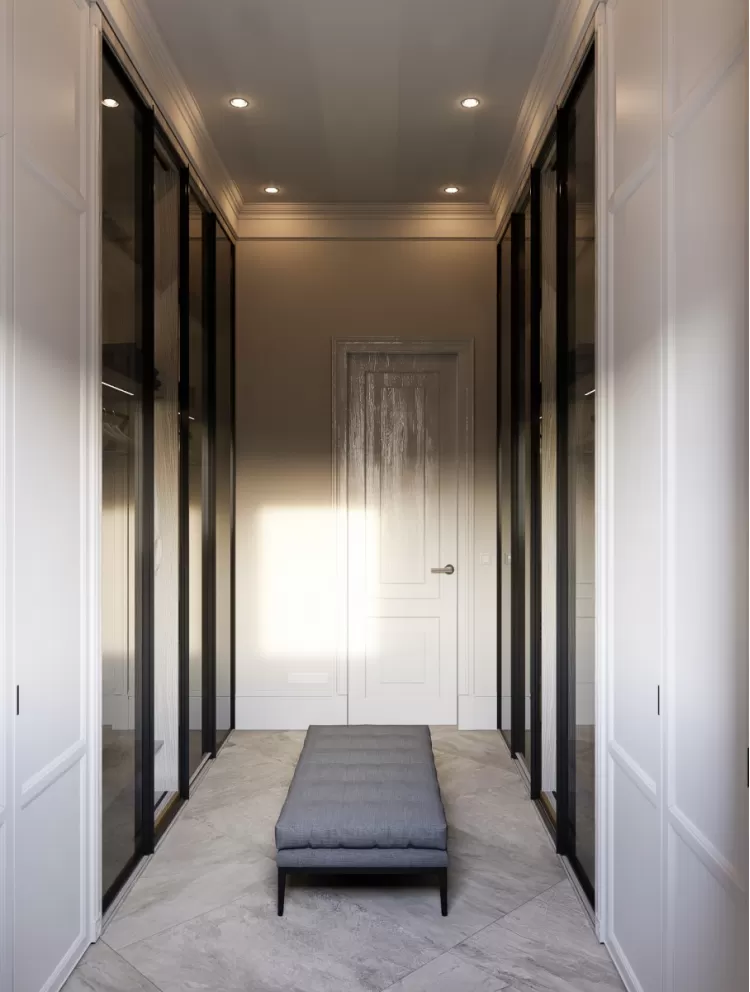 Гардеробная комната — ЖК Итальянский Квартал — дом 108 м.кв — Art Partner