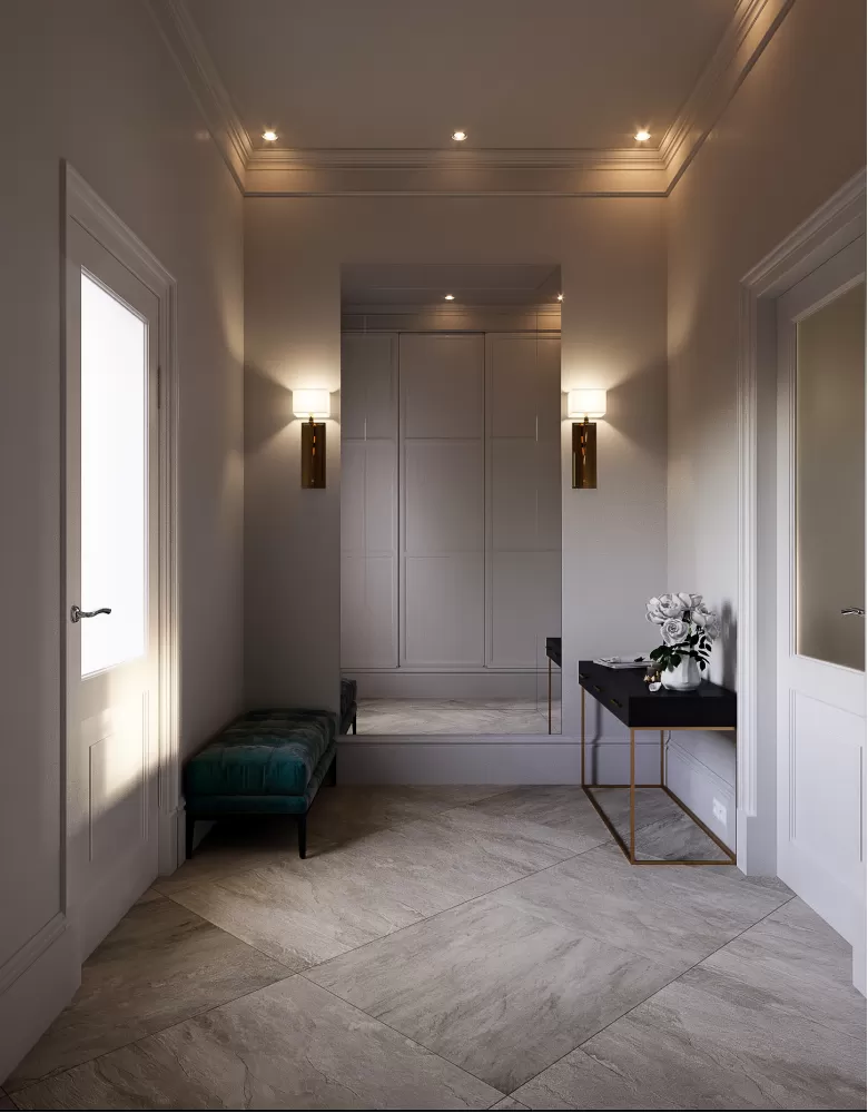 Передпокій - ЖК Італійський Квартал - будинок 108 м.кв - студія діайну Art Partner