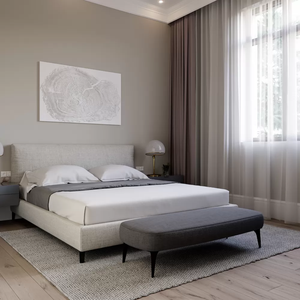 Спальня — ЖК Итальянский Квартал — дом 108 м.кв — студия дизайна Art Partner