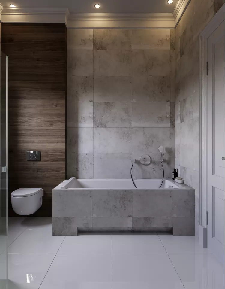 Фото: Санвузол – ЖК Італійський Квартал - будинок 108 м.кв – 244