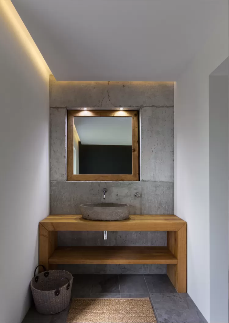 Санузел — Дизайн-проект частного дома, 180 м.кв — студия дизайна Azovskiy + Pahomova