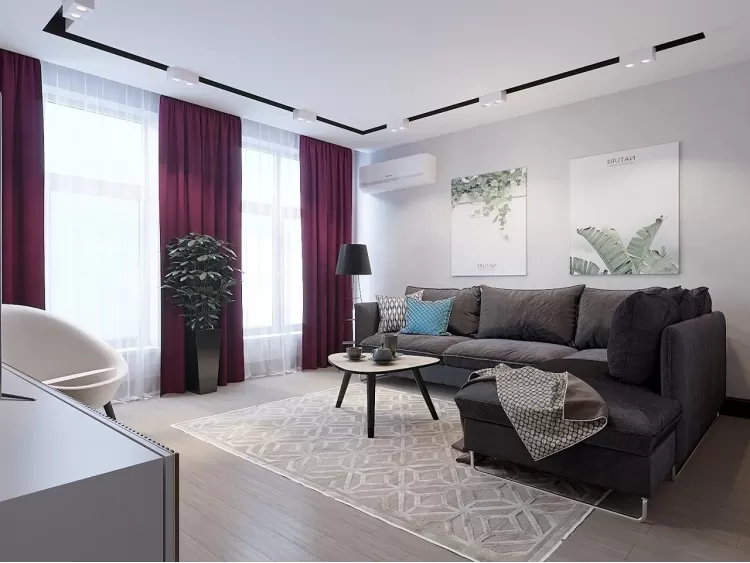 Вітальня в квартирі ЖК Венеція