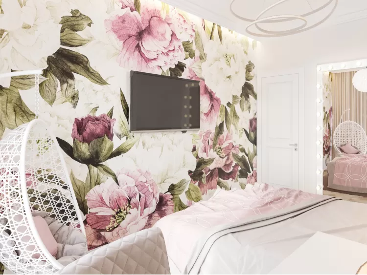Дитяча в дизайн-проекті 3-кімнатної квартири ЖК Аметист – 84м.кв. - BoDesign