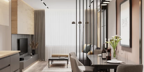 Дизайн 2-комнатной квартиры в ЖК Город Цветов