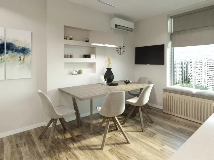 Кухня в дизайн-проекті квартири в ЖК Солом'янський — BoDesign