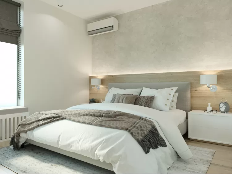 Спальня в дизайн-проекті квартири в ЖК Солом'янський — BoDesign