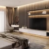 Спальня в дизайн-проекті 2-кімнатної квартири ЖК Варшавський, 68м.кв — BoDesign