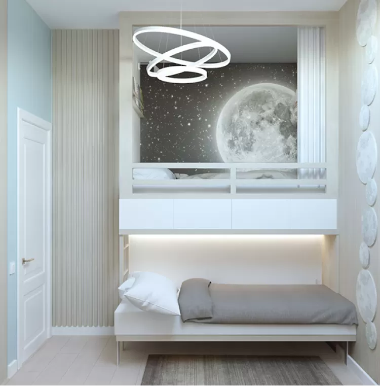 Детская – оригинальное фото интерьера № 2436