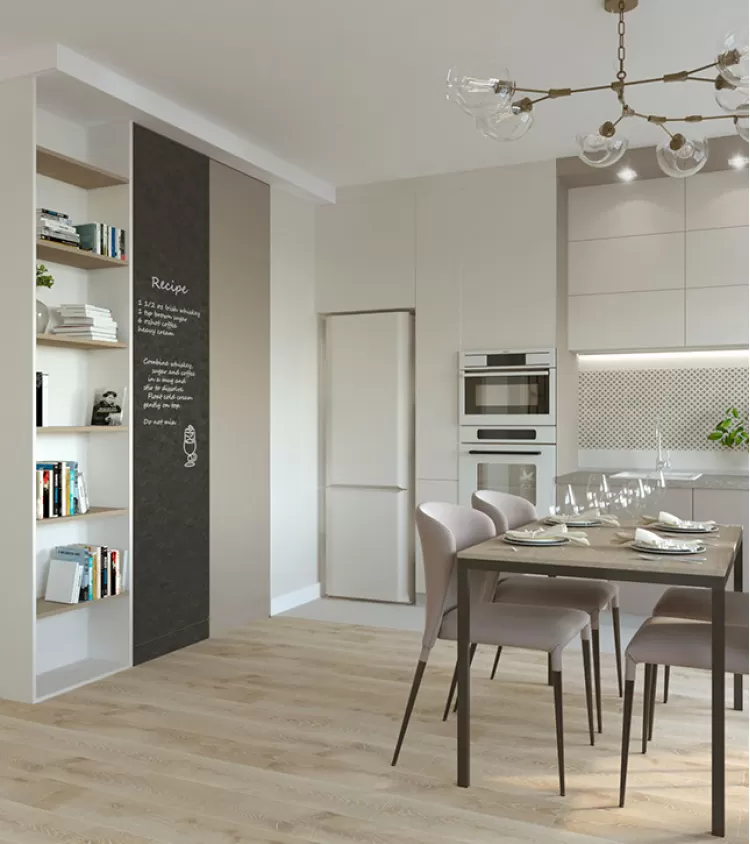 Кухня – красивое фото квартиры № 2462