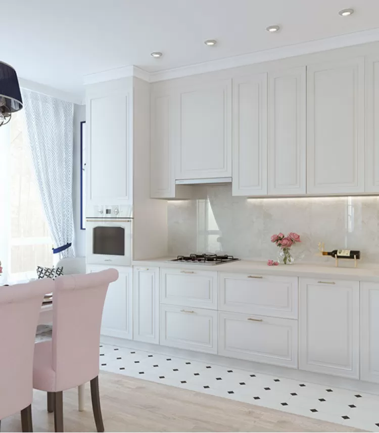 Кухня – оригинальное фото квартиры № 2460