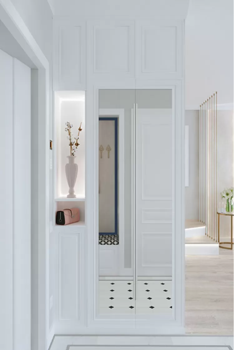 Прихожая – оригинальное фото стиля интерьера № 2453