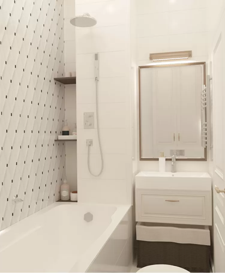 Ванная – популярное фото декоратора интерьера № 2450