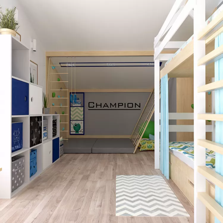 Детская – качественное фото квартиры № 2484