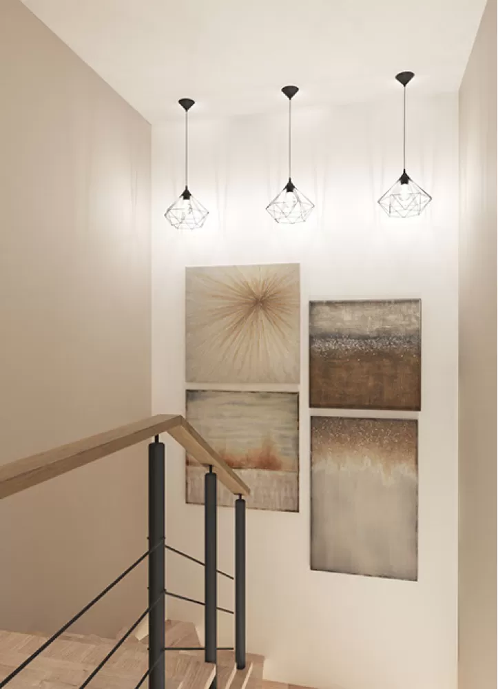 Лестница – оригинальное фото декоратора № 2502