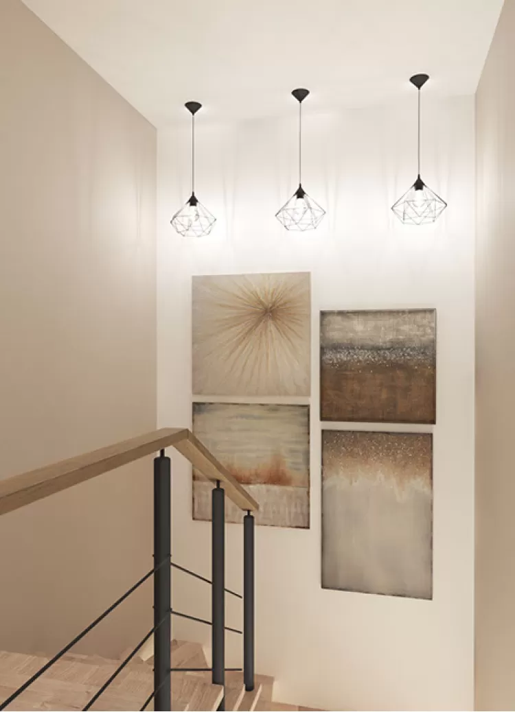 Лестница – оригинальное фото декоратора № 2502