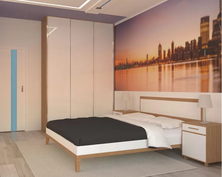 Спальня – оригінальне фото квартири № 2469