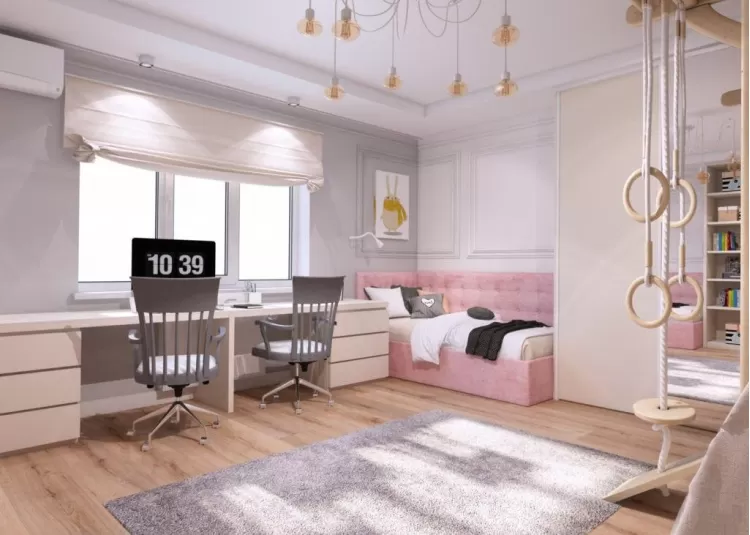 Дитяча в 4-кімнатній квартирі в ЖК Парковий - 138м.кв. - Challenge Design