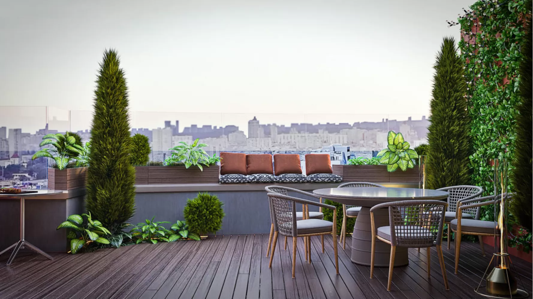 Тераса в дизайн-проекті квартири - Che*Modan