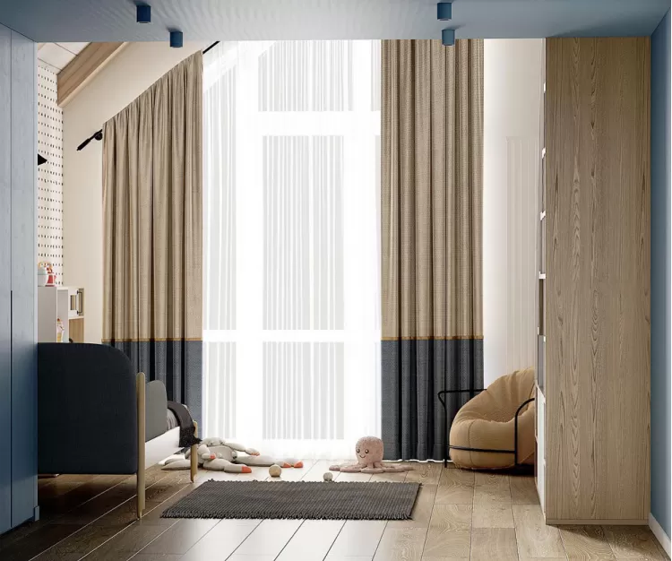 Детская – отличное фото идеи для ремонта № 2376