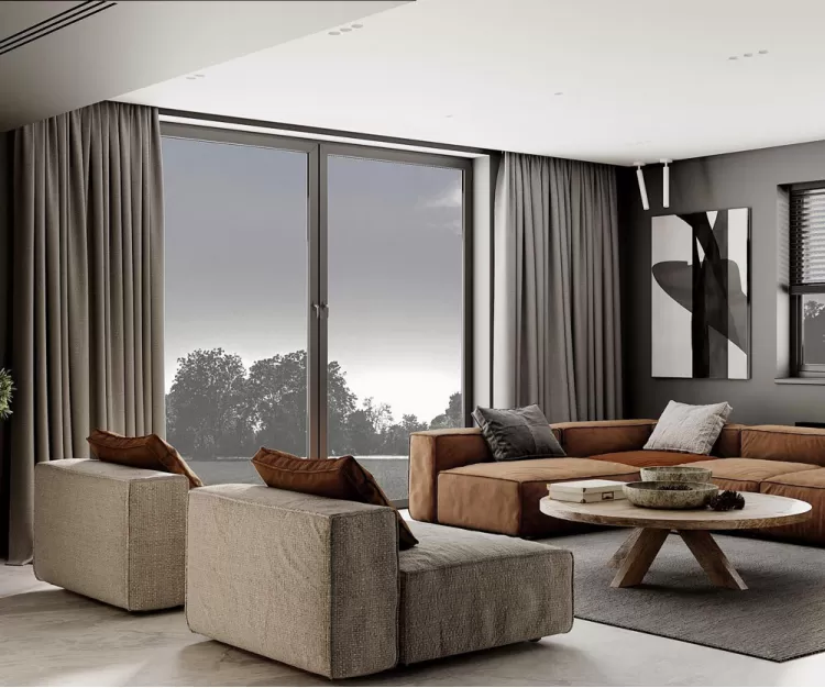 Гостиная – популярное фото дизайна-интерьера № 2365