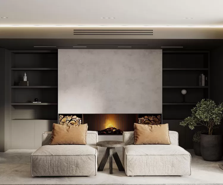 Гостиная – качественное фото дизайнера интерьера № 2366