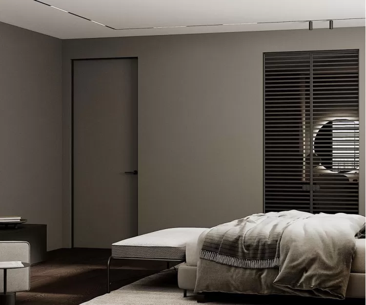 Спальня – оригинальное фото интерьера № 2356