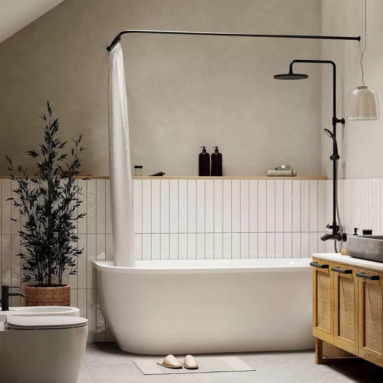 Ванна – оригінальне фото ідеї для ремонту № 2370