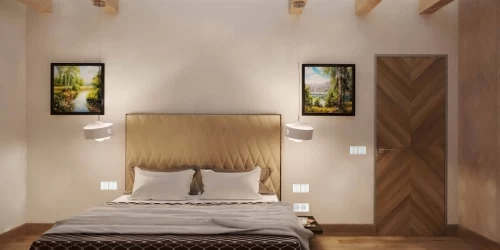 Дизайн-проект двухэтажного коттеджа ЖК "Белый шоколад-Villago" 200 м. кв.