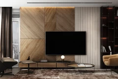 Вітальня - Дизайн-проект квартири ЖК Hoffmann Haus - 100 м.кв - He. D Creative Group