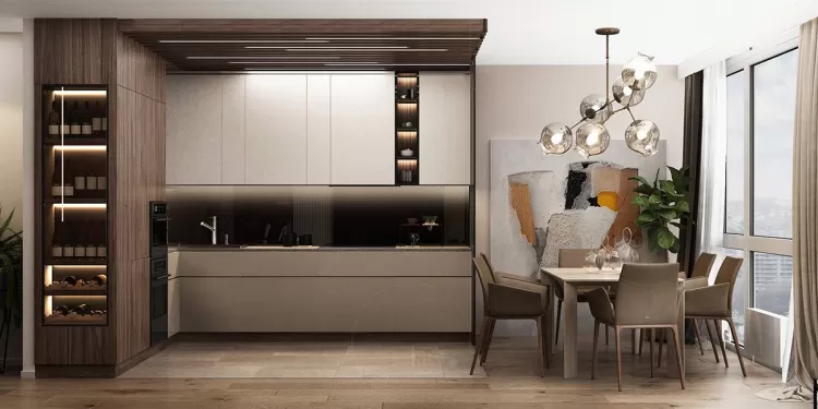 Кухня - Дизайн-проект квартири ЖК Hoffmann Haus - 100 м.кв - He. D Creative Group