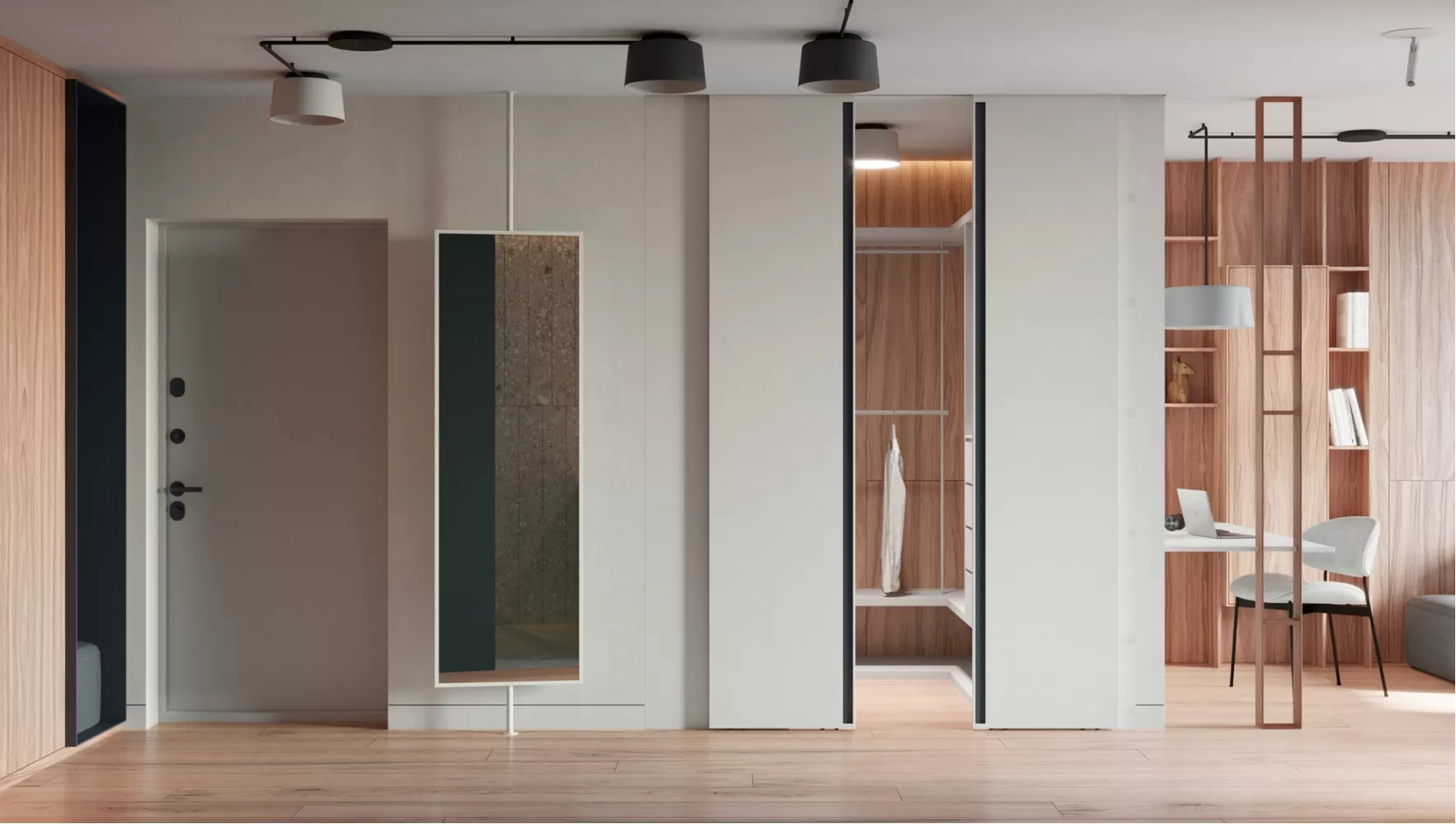 Дизайн холу в сучасному стилі, фото 7