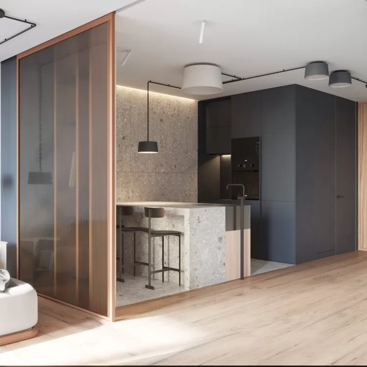 Кухня в современном стиле, фото 9