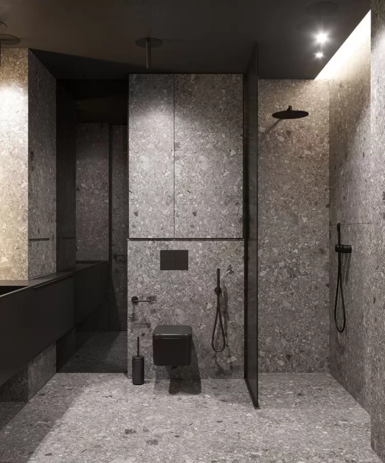 Дизайн санвузла у сучасному стилі, фото 14