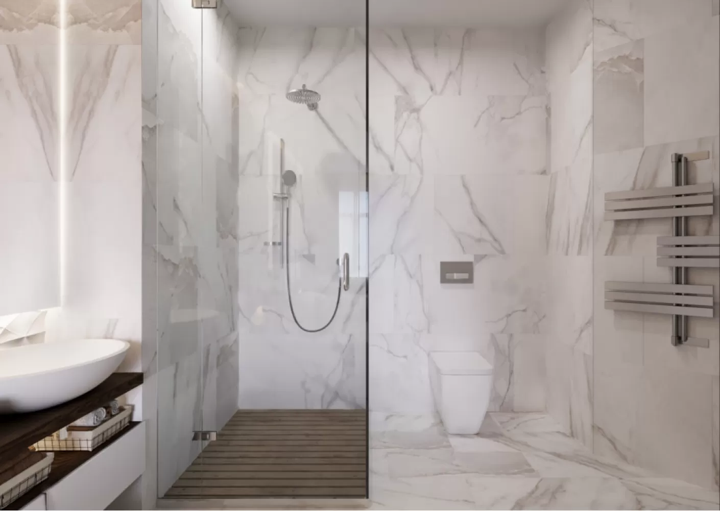 Фотографія: Ванна – Дизайн-проект квартири на Липках – 465