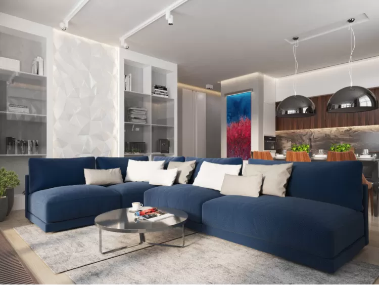 Студія в дизайн-проекті квартири на Липках - Che*Modan