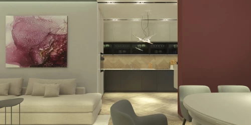 Дизайн-проект 2-кімнатної квартири ЖК Ярославів Град