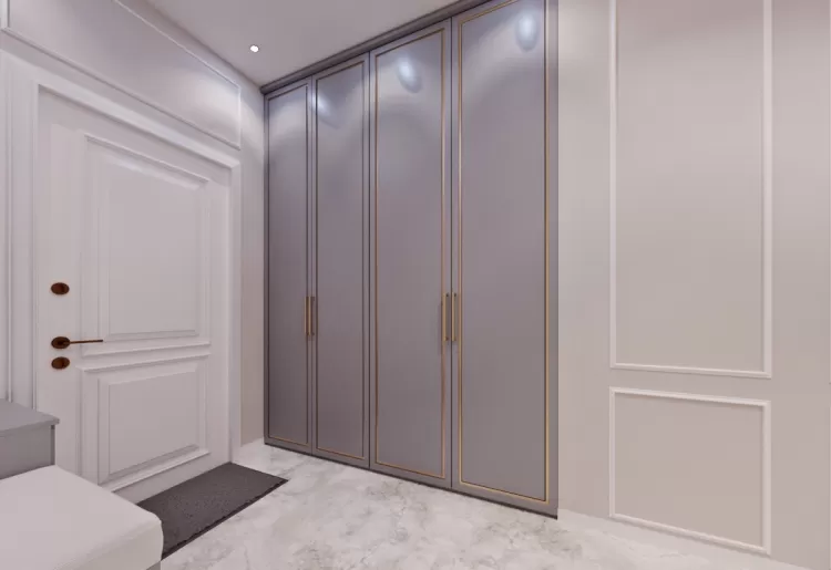 Холл — Дизайн-проект 1-комнатной квартиры в ЖК Манхеттен , 52 м.кв — студия дизайна Inerior12