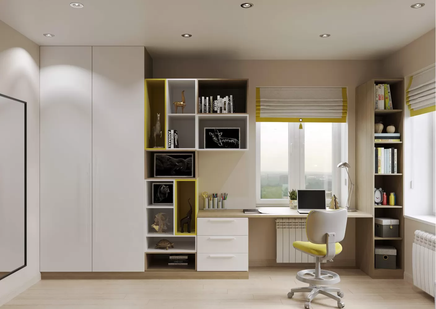 Дитяча-2 - Інтер'єр приватного будинку в сучасному стилі, 180 м.кв - студія дизайну Inerior12