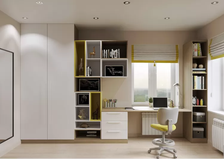 Дитяча-2 - Інтер'єр приватного будинку в сучасному стилі, 180 м.кв - студія дизайну Inerior12