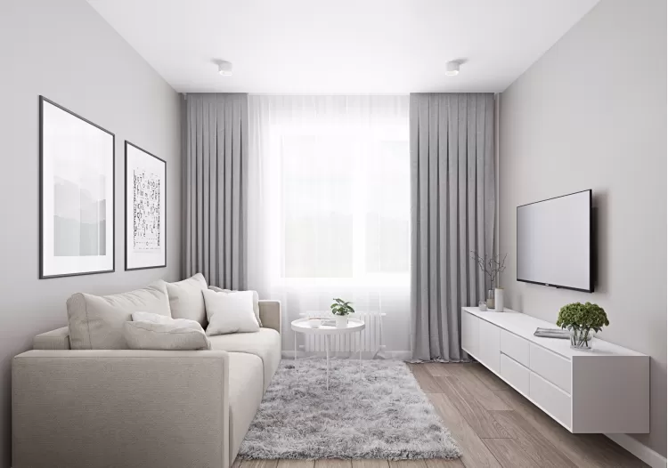 Гостьова кімната - Дизайн-проект котеджу в КМ Зелений Бульвар, 98 м.кв - студія дизайну Interior12