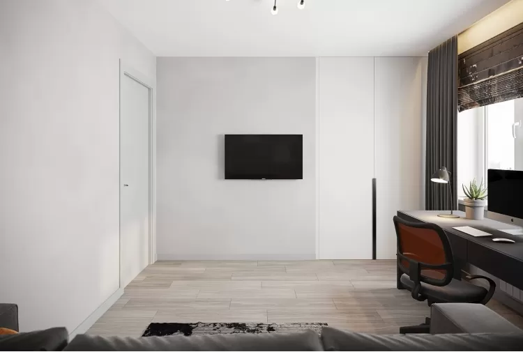 Дитяча-1 — Дизайн-проект 3-кімнатної квартири в ЖК Статус Груп, 106 м.кв — студія дизайну Inerior12