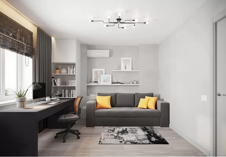 Детская-1 — Дизайн-проект 3-комнатной квартиры в ЖК Статус Групп, 106 м.кв — студия дизайна Inerior12