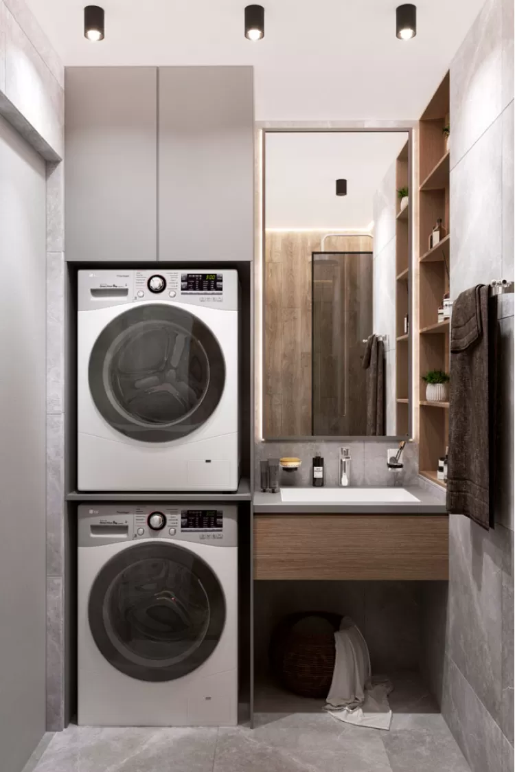 Ванная – отличное фото дизайнера интерьера № 2314