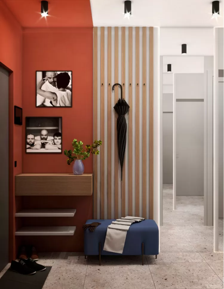 Прихожая – популярное фото дизайнера интерьера № 2318