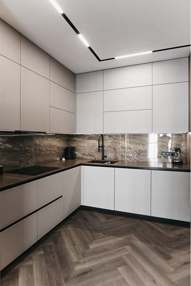 Кухня-вітальня – найкраще фото дизайн-проекту № 2263