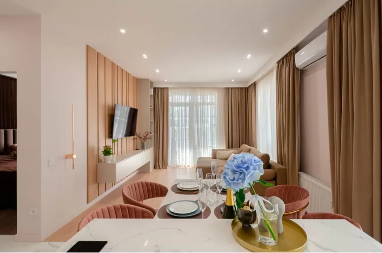 Кухня-вітальня copy – популярне фото ідея № 2295