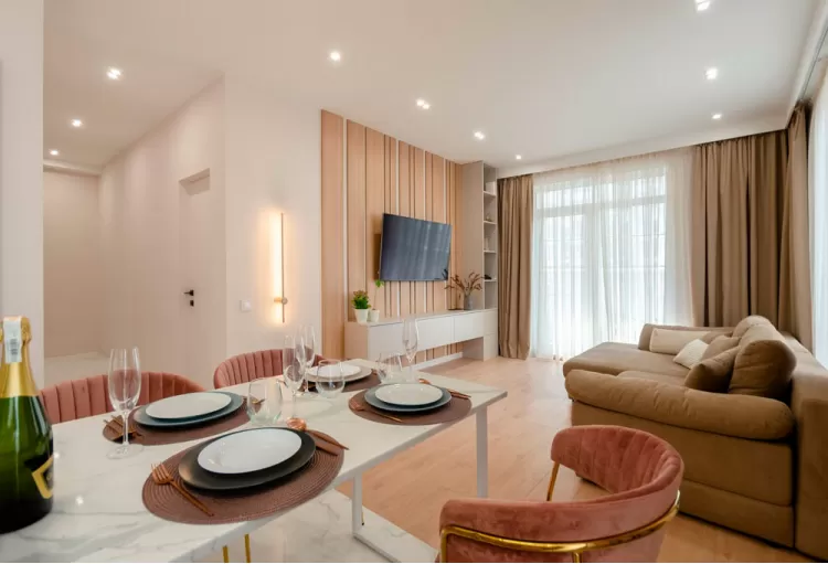 Кухня-вітальня copy – гарне фото будинку № 2296