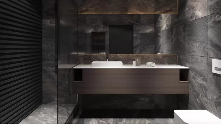 Фото: Ванна – Дизайн-проект 2-х кімнатної квартири – 357