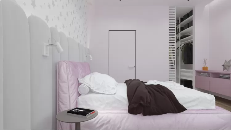 Дитяча в дизайн-проекті 4-х кімнатної квартири - в ЖК Busov Hill - Maksim Tsenkov