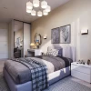 Спальня 1 в дизайн-проекте квартиры ЖК Адамант, 86 м.кв. — NS Interior Design